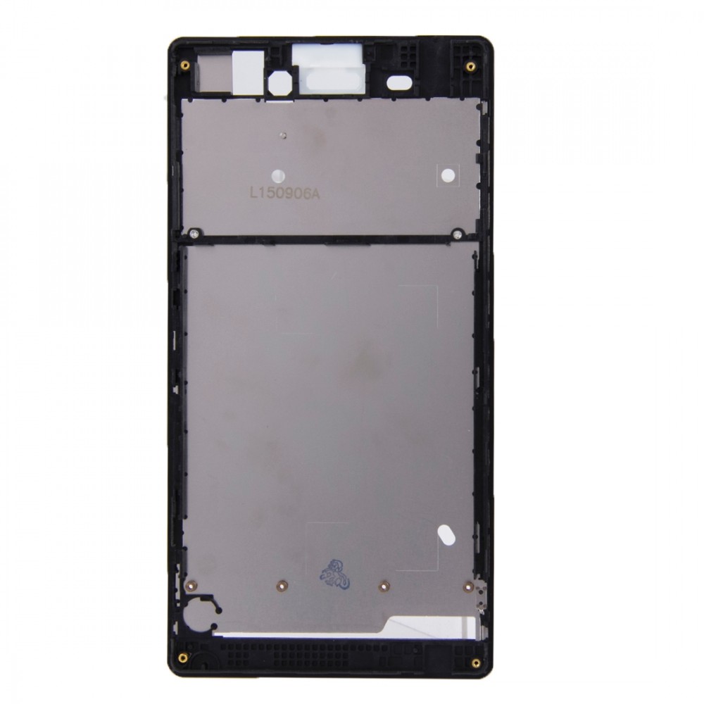 Front Housing  with Adhesive Sticker for Sony Xperia T3(Black) Sony Replacement Parts Sony Xperia T3